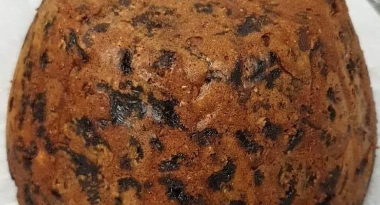 Slow Cooker Christmas Pudding