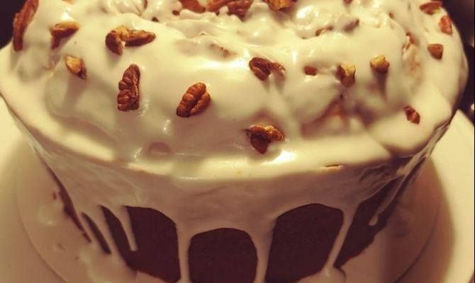 Butter Rum Pecan Pound Cake