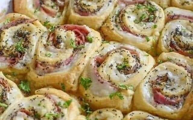 Ham and Cheese Crescent Rolls