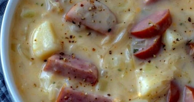 KIELBASA SOUP WITH POTATOES