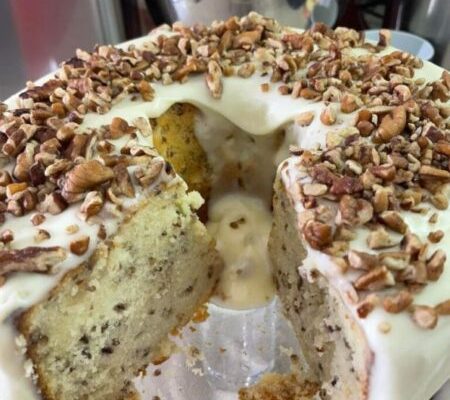 Butter Pecan Pound Cake