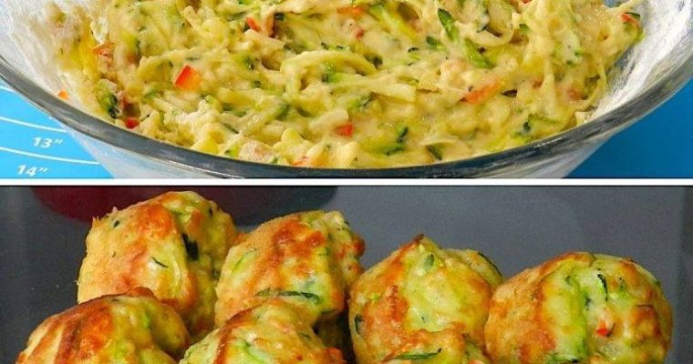 Zucchini-Filled Savory Muffins