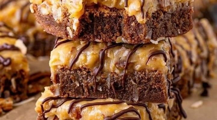 German Chocolate Brownies