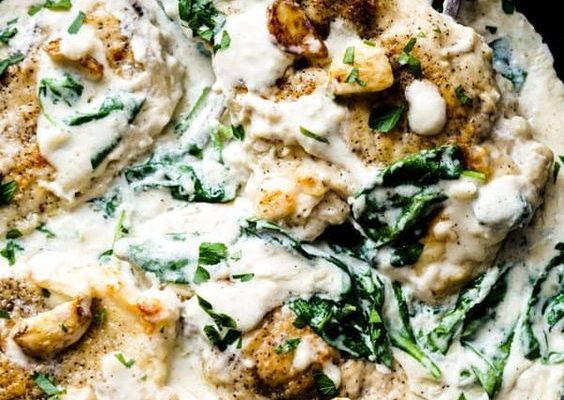 Creamy Spinach Chicken