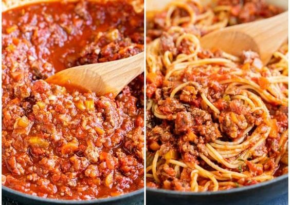 Easy Homemade Spaghetti Bolognese