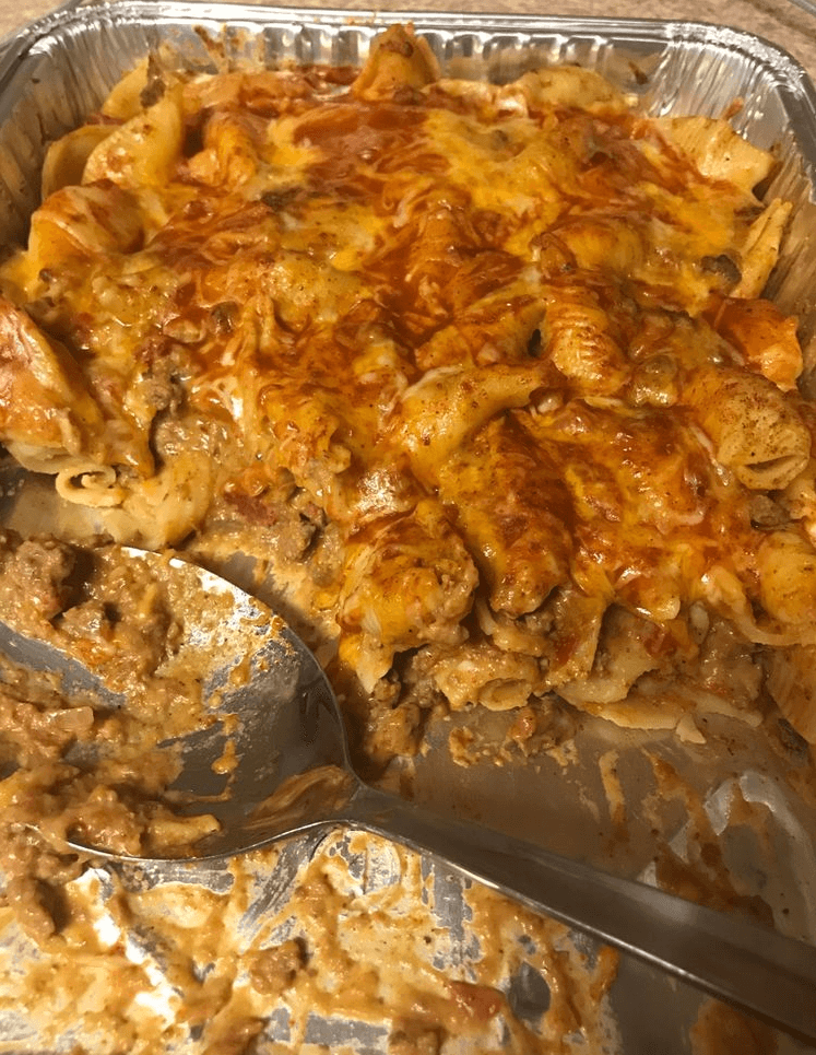 BASIC TACO PASTA CASSEROLE