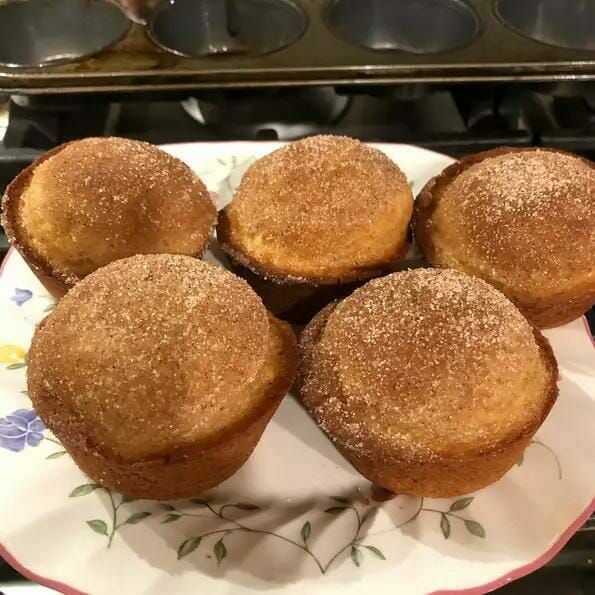 Soft and Tender Snickerdoodle Muffins