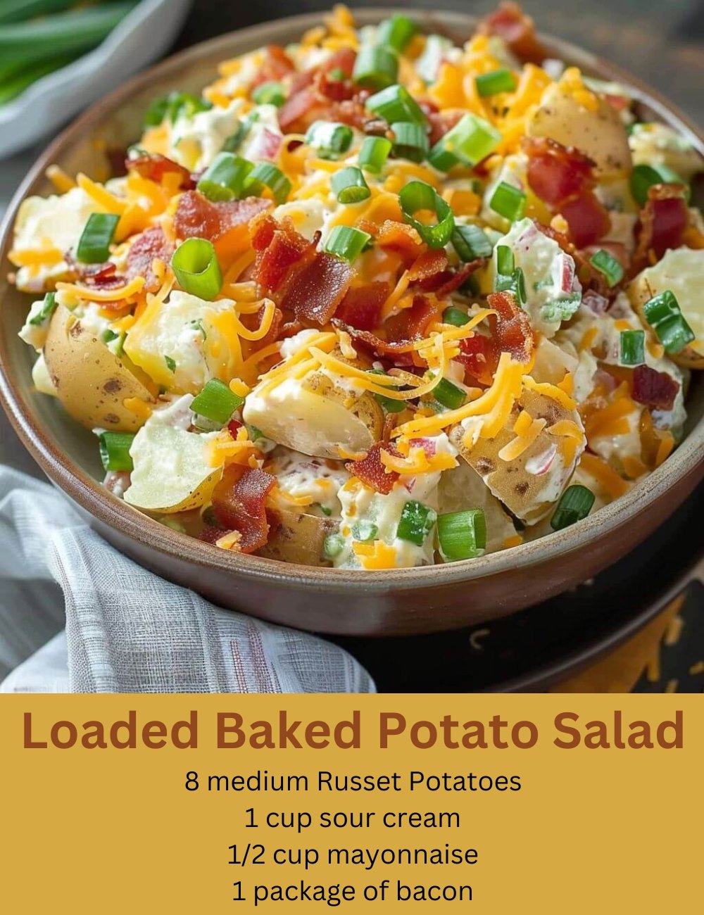 Loaded Baked Potato Salad