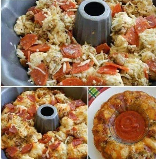 Pizza Pull Apart Bread Recipe