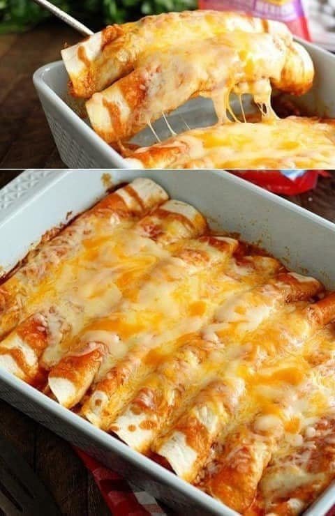 BEEF ENCHILADAS