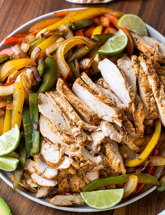 Easy Chicken Fajitas Recipe