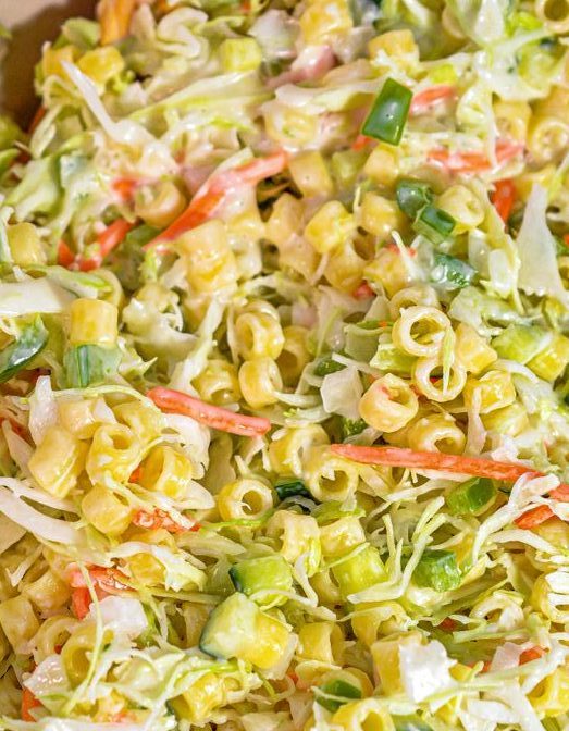 Homemade Pasta Slaw