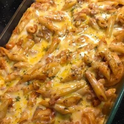 Baked Ziti with Shrimp