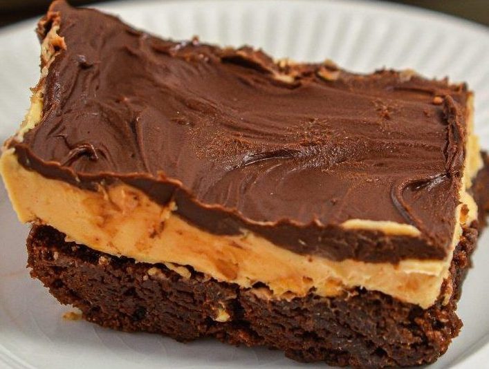 Lazy Buckeye Brownies