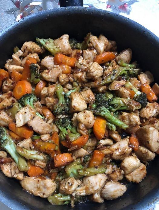 Garlic Chicken Stir Fry