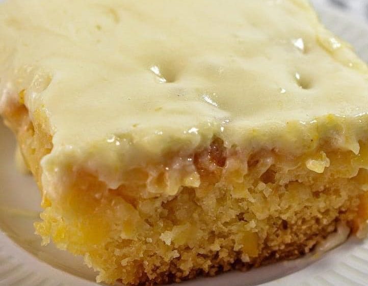 Moist Pineapple Cake