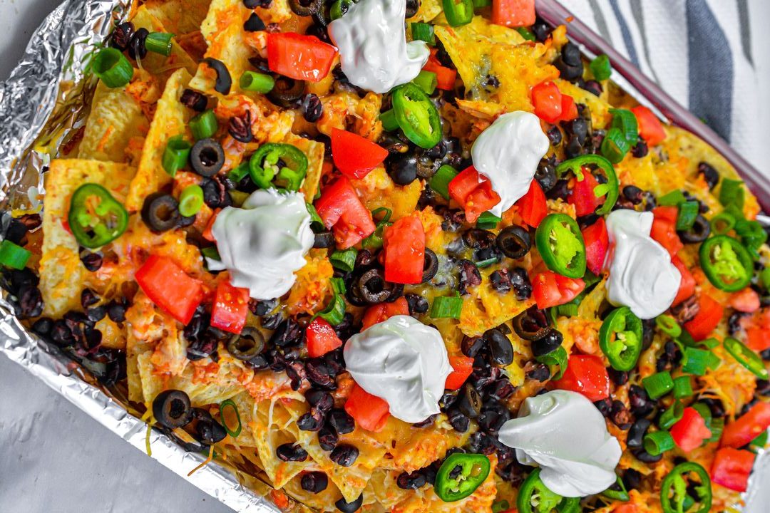 Easy Chicken Nachos