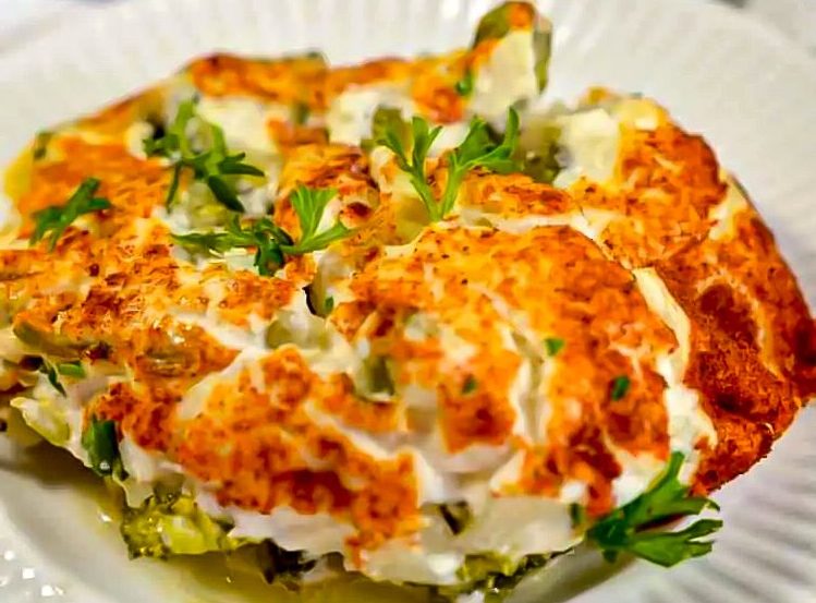 Cauliflower and Broccoli Casserole