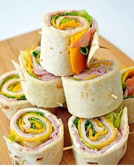 Ham And Cheese Pinwheels