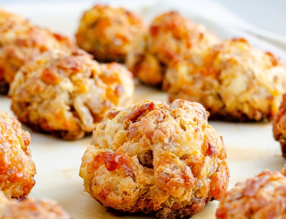 Cream Cheese Sausage Balls