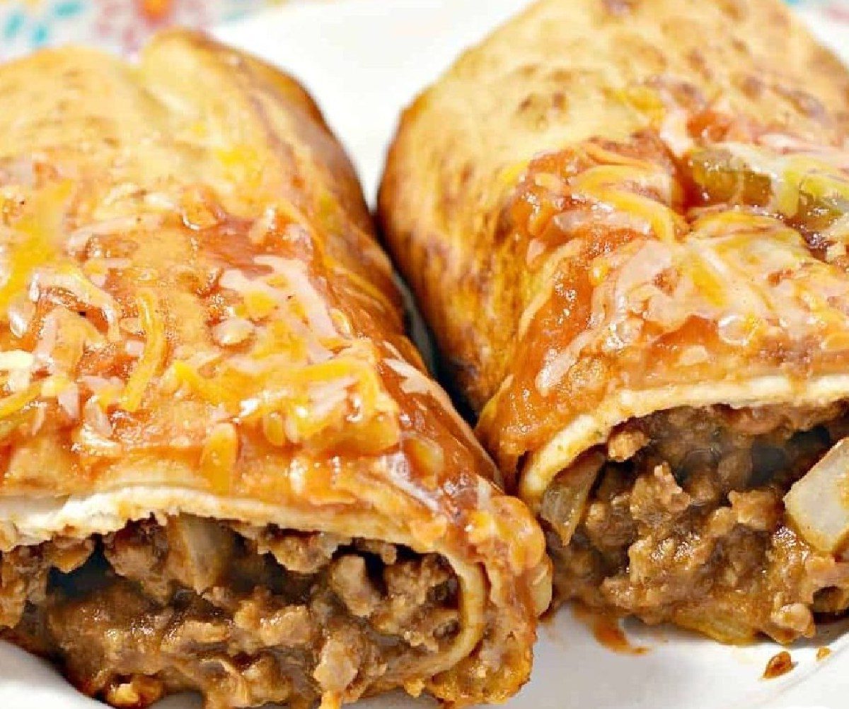 Baked Chicken Chimichangas