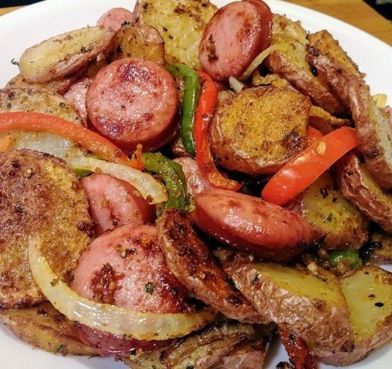 Smoked Sausage & Potato Skillet