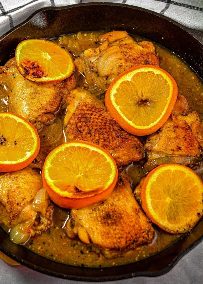 Orange Cumin Roast Chicken