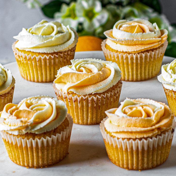 Mandarin Cupcakes