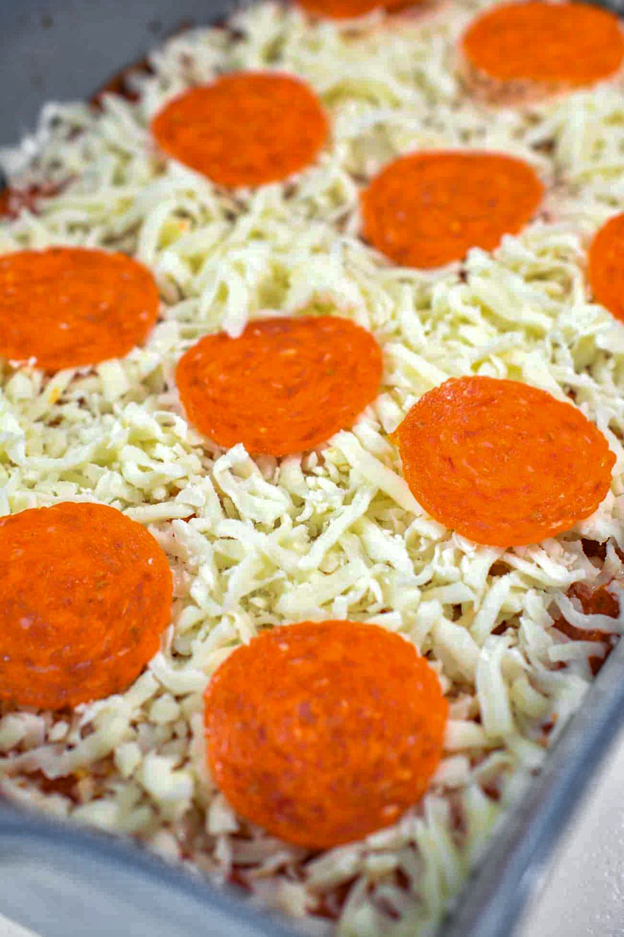 Low Carb Pizza Casserole