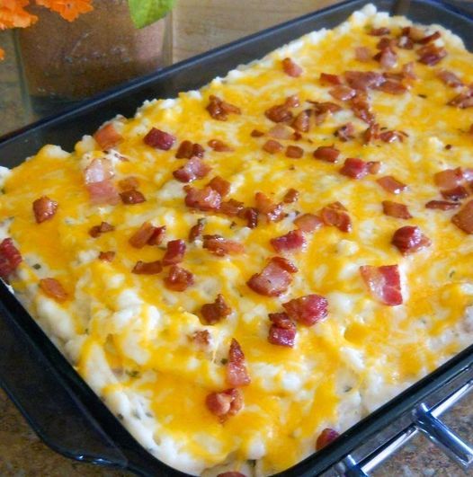 Twice Baked Potato Casserole Recipe