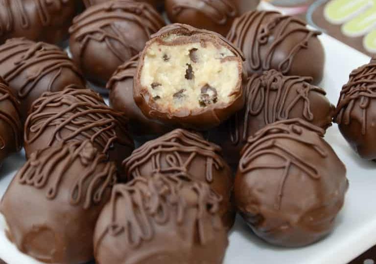 Delicious Cookie Dough Truffles