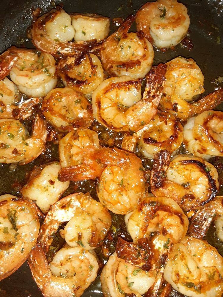 Simple Honey Garlic Shrimp