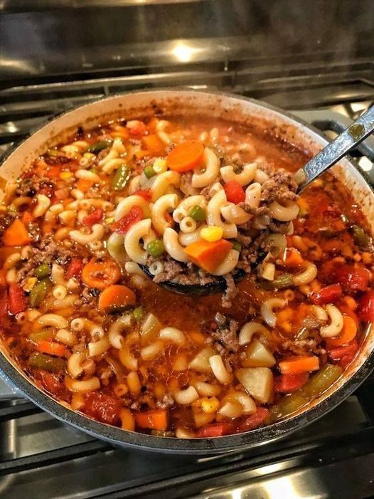 Homemade Hamburger Soup