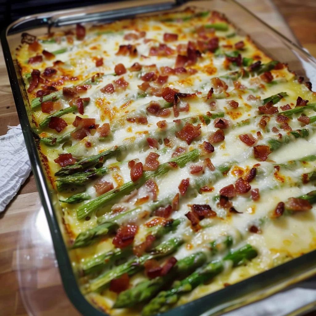 Cheesy Asparagus Casserole