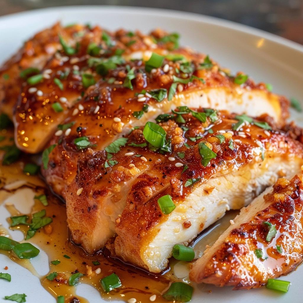 Crispy Honey Garlic Chicken