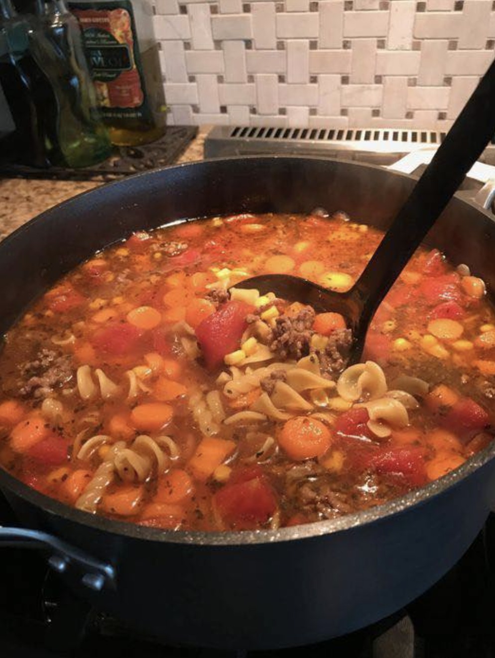 Vegetable Beef Noodle Soup