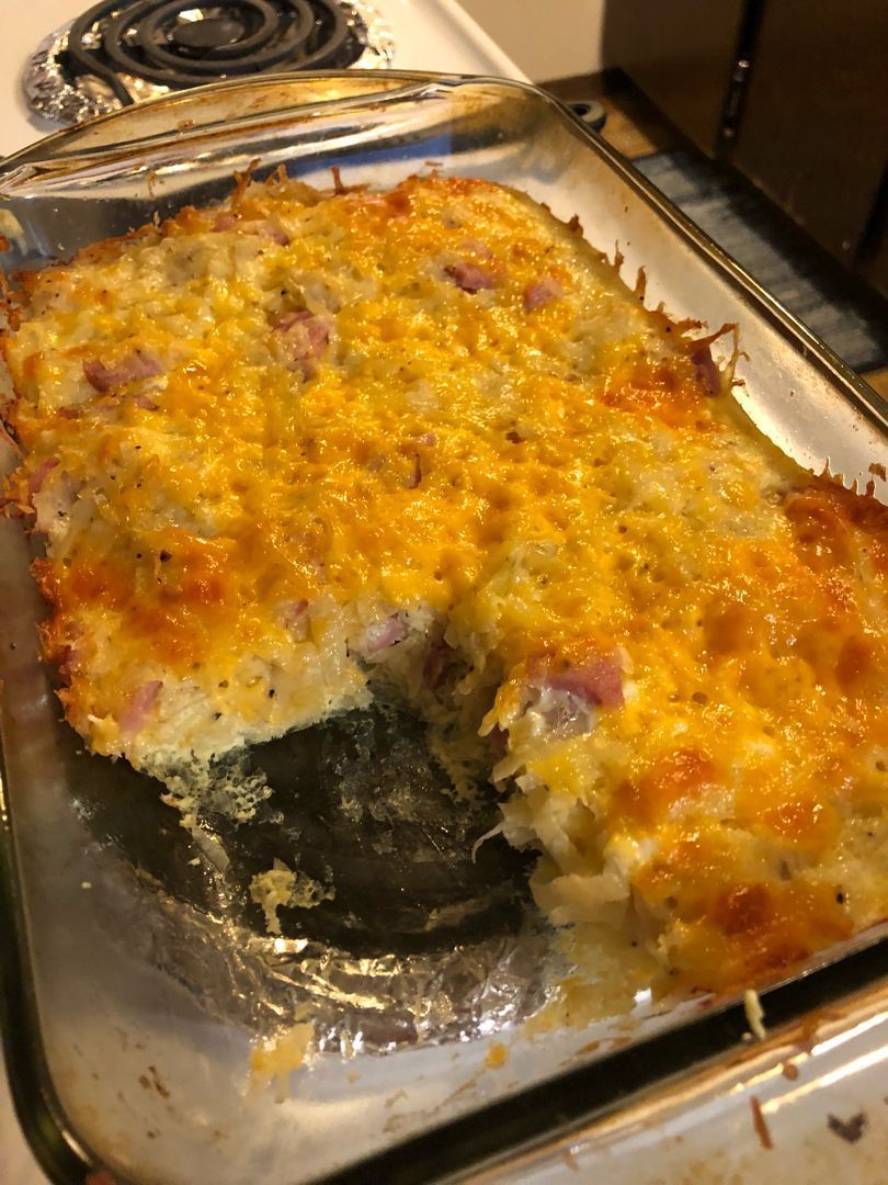 Make Ahead Sausage Hashbrown Casserole