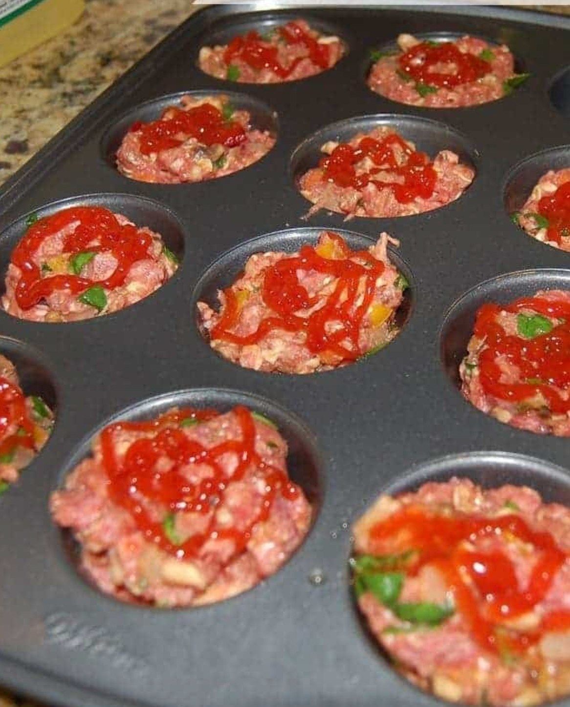 Mini Meatloaf Muffins