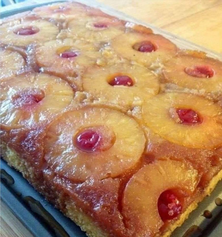 Pineapple Upside Down Cake