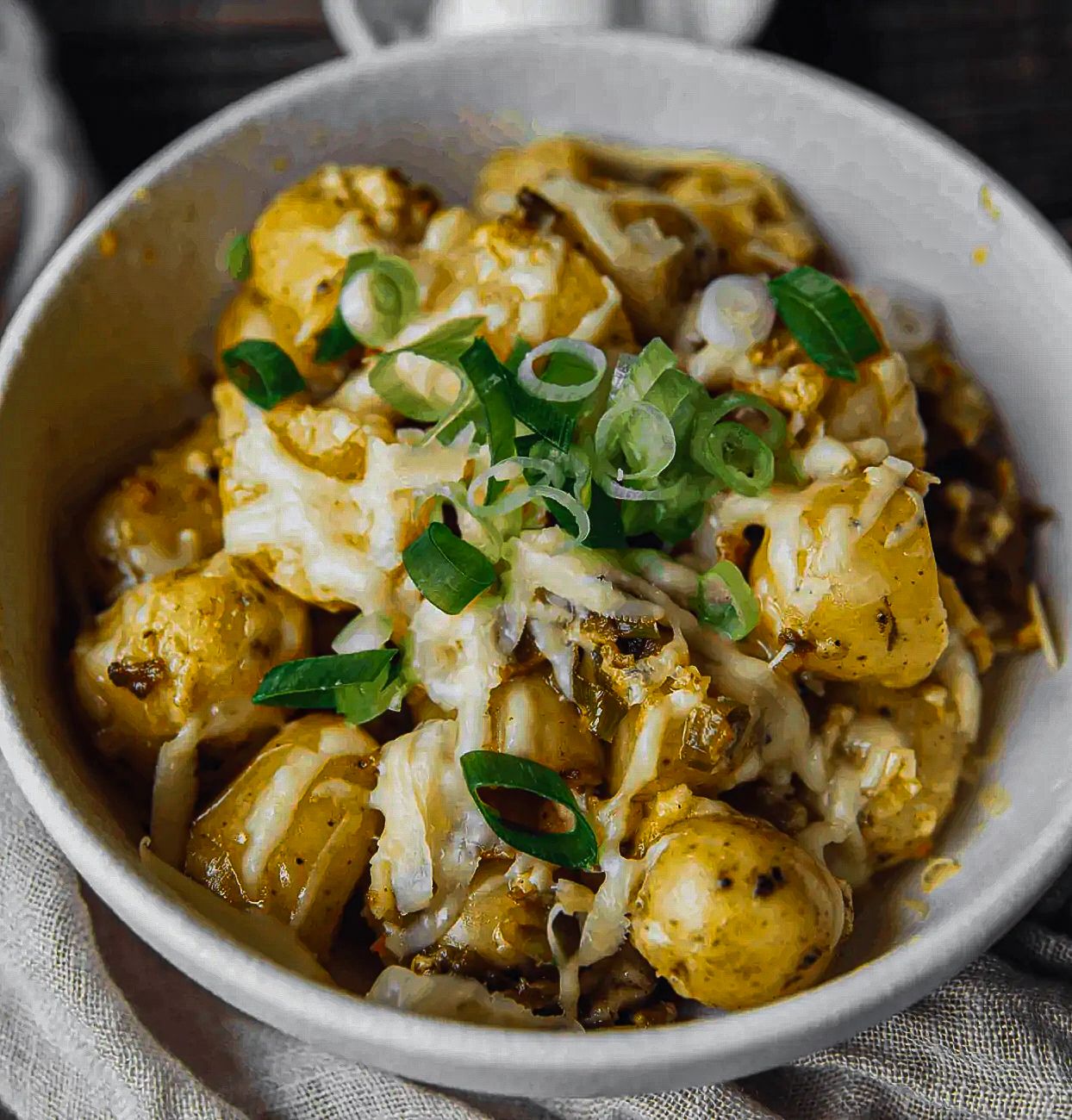 Loaded Slow Cooker Potatoes