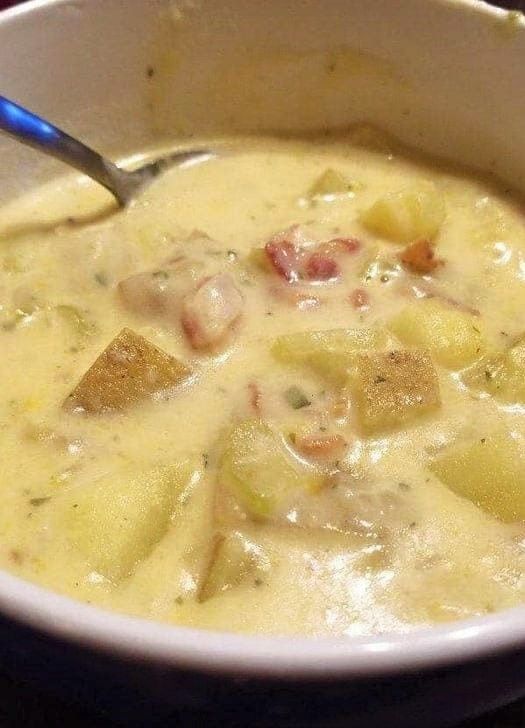 Creamy Ham Potato & Corn Soup