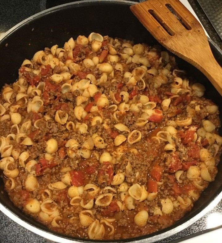 Beef American Chop Suey Recipe