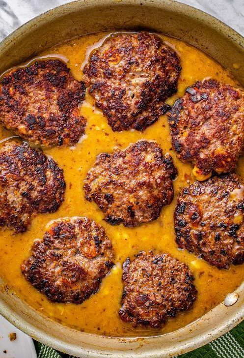 Smothered Hamburger Steak