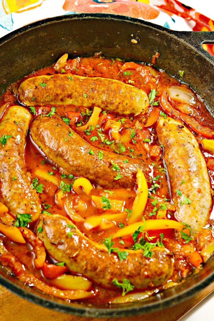 Sausage, Peppers & Onions