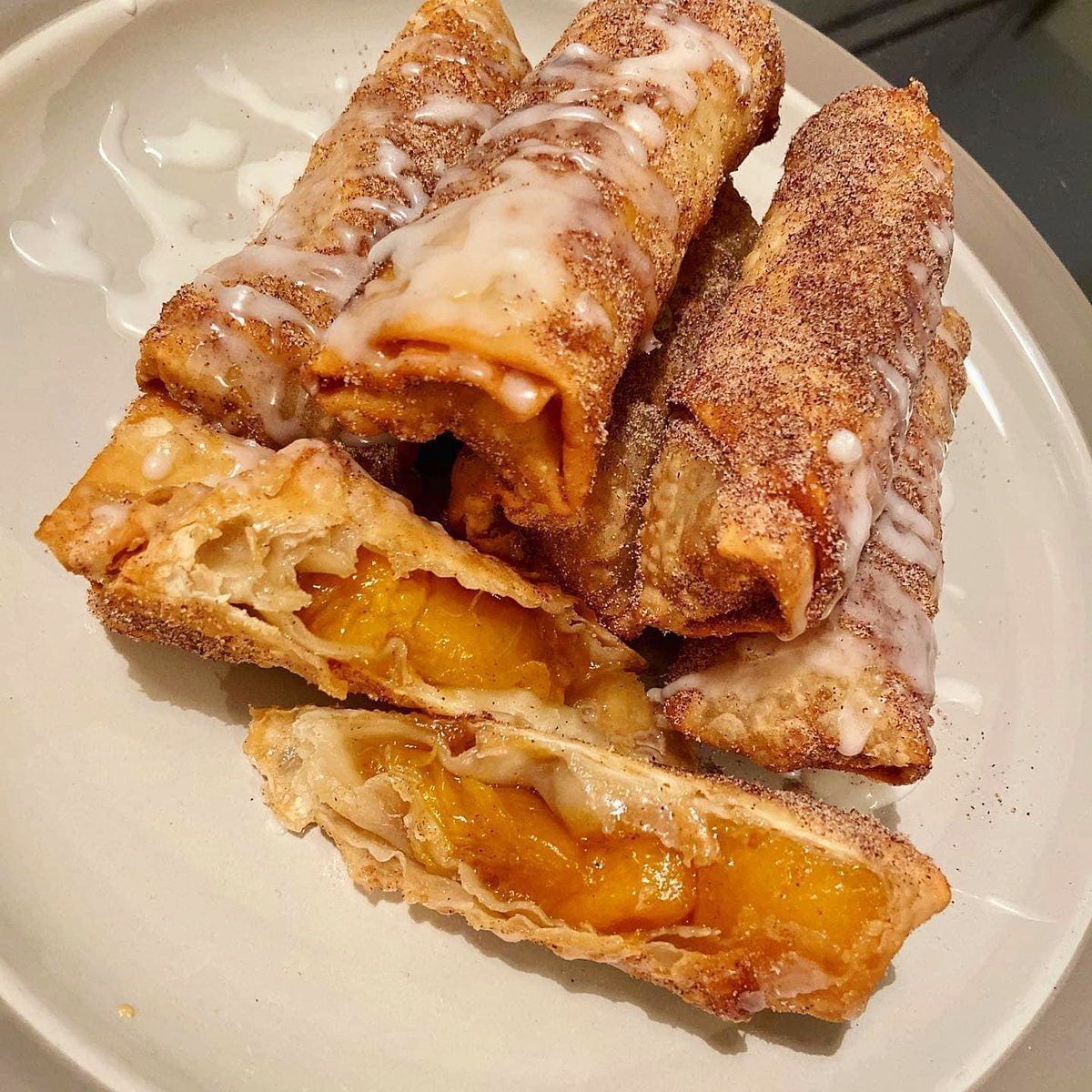 Apple Pie Egg Rolls