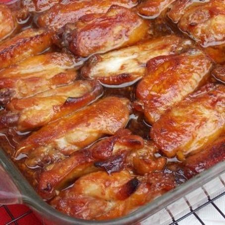 Homemade Caramelized Chicken Wings