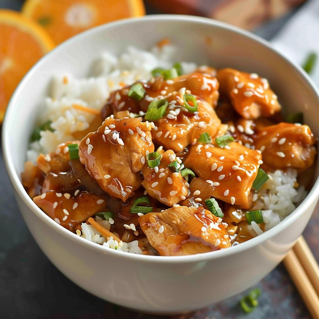 Slow Cooker Orange Chicken