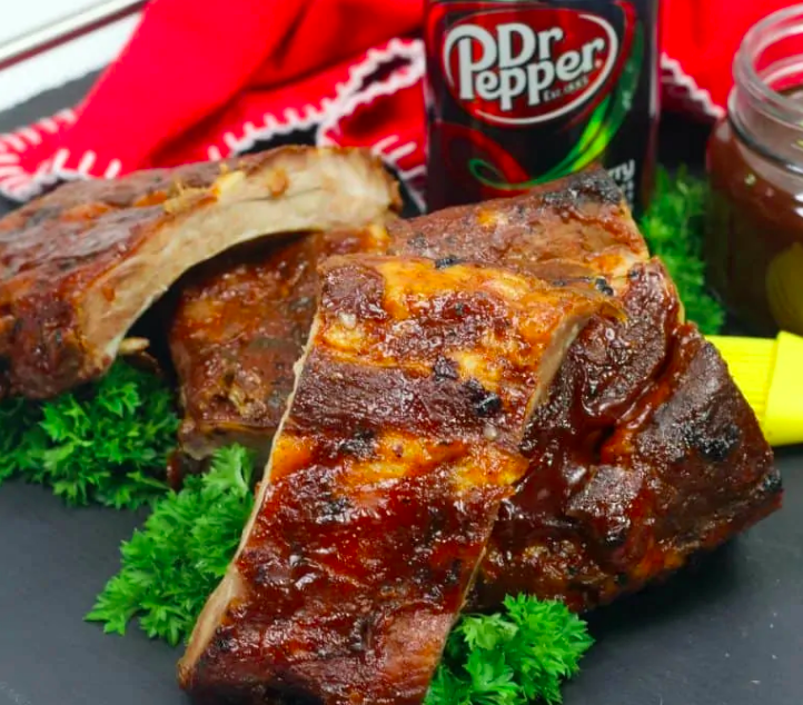 Cherry Dr. Pepper BBQ Ribs