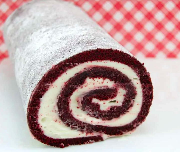 Red Velvet Cake Roll