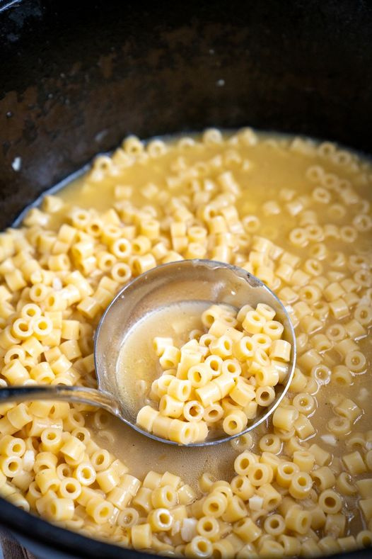 Parmesan Pasta Soup